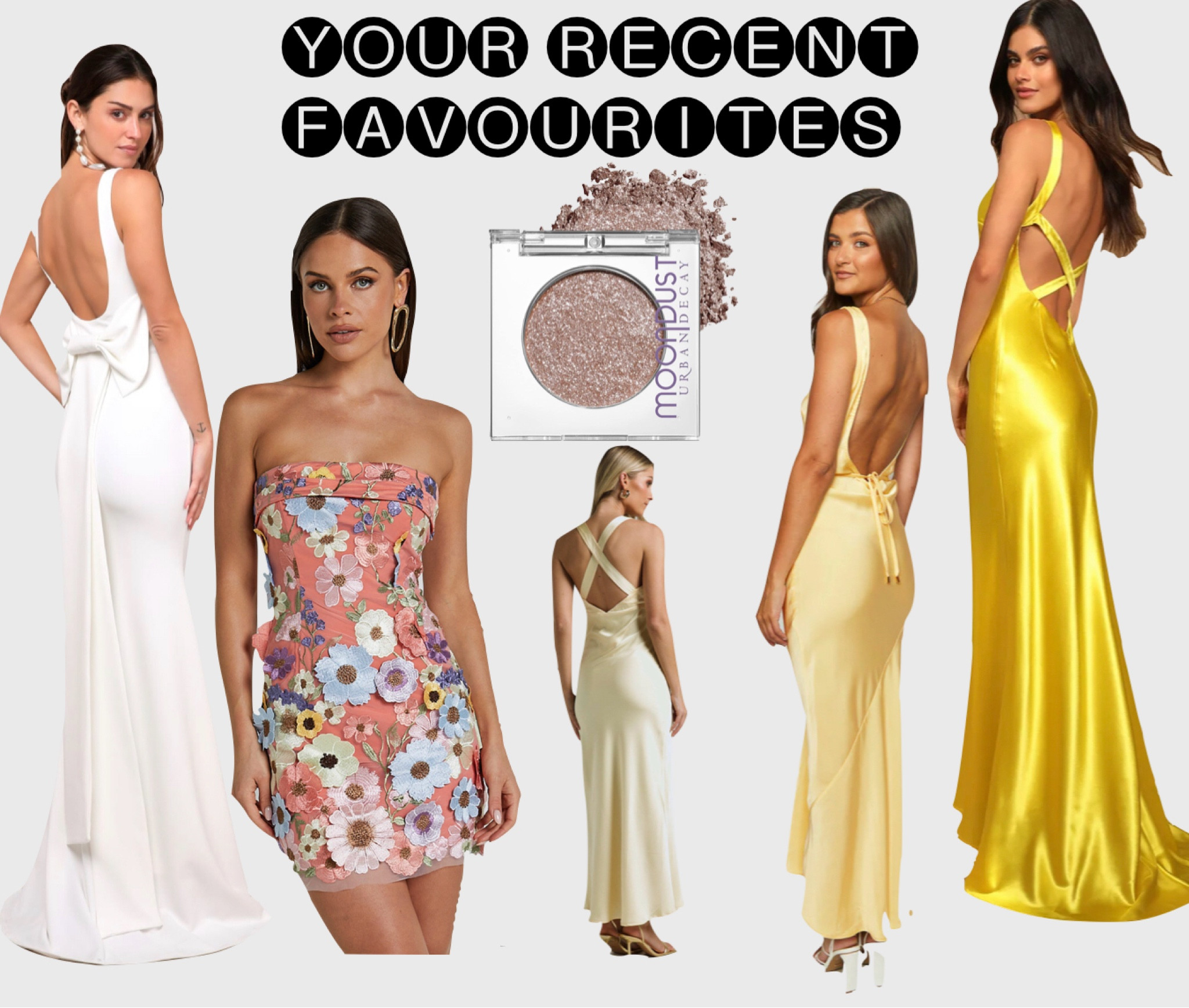 A few items that you guys loved lately! 
.
.
.
.
.
Satin silk dress how to lose a guy in 10 dates urban decay space cowboy makeup Sephora eyeshadow glitter floral flower mini dress white dress bridal bachelorette prom dress reception dinner wedding bridal shower spring summer

#LTKspring #LTKwedding #LTKpartywear