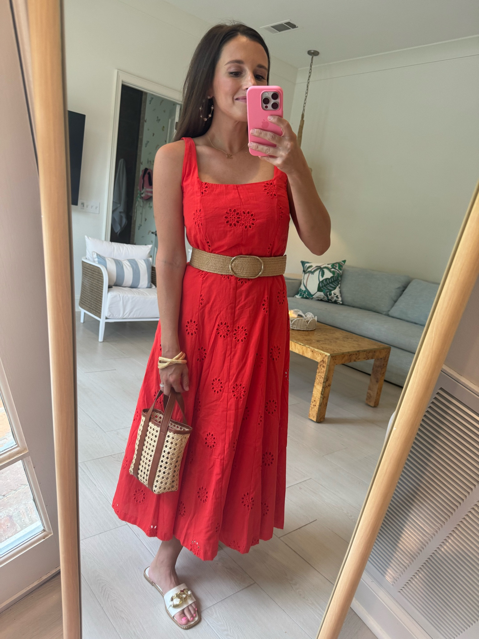 wearing xs runs TTS 💋 affordable eyelet dress from walmart • mom fashion budget friendly 

#LTKfindsunder50 #LTKSeasonal #LTKfindsunder100