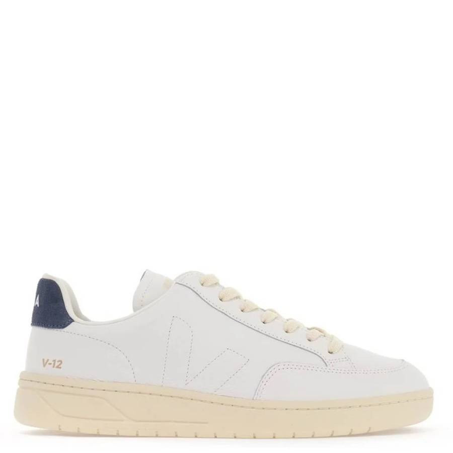 Veja V-12 Leather Low-Top Sneakers, Brand Size 42 ( US Size 9 ) | Jomashop.com & JomaDeals.com