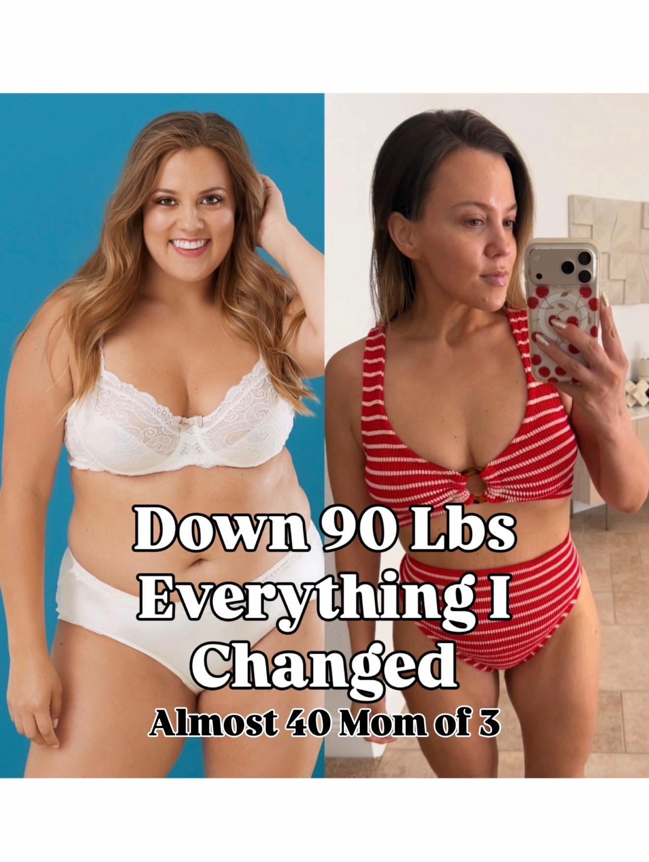 Down 90 lbs… here’s everything I changed!
