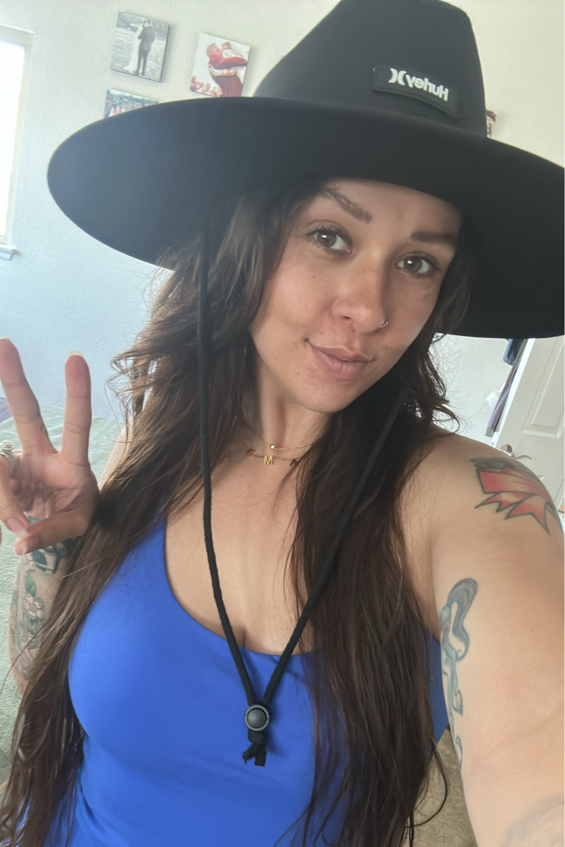 Found the Hurley Hat at ROSS (trying to tag it) 