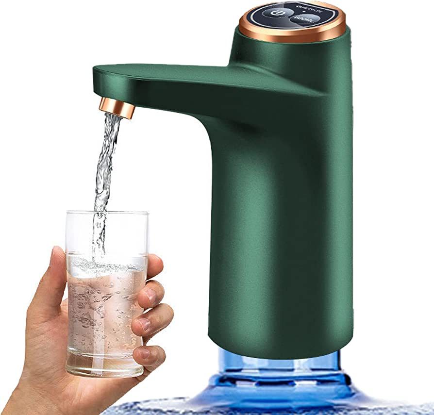 Portable Water Dispenser for 5 Gallon， Food Grade Silicone Tube Will not Rust Water Dispenser... | Amazon (US)