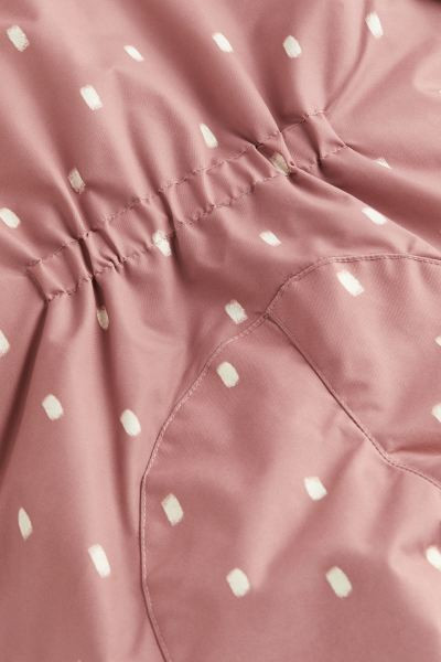 Water-repellent Snowsuit - Dusty rose/patterned - Kids | H&M US | H&M (US + CA)