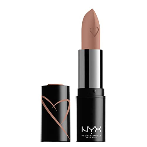 NYX PROFESSIONAL MAKEUP Shout Loud Satin Lipstick, Infused With Shea Butter - A La Mode (Yellow Nude) | Amazon (US)