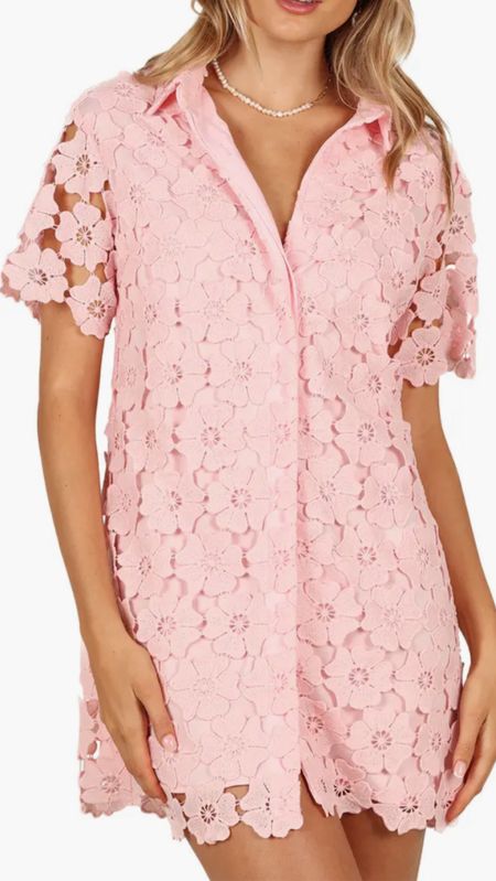 Tallie Floral Lace Shirtdress

#LTKFindsUnder100
