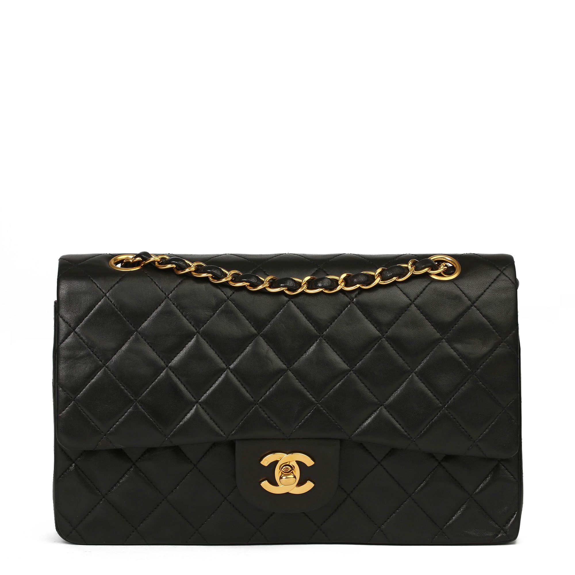 Chanel Medium Classic Double Flap Bag 1997 HB3937 | Second Hand Handbags | Xupes