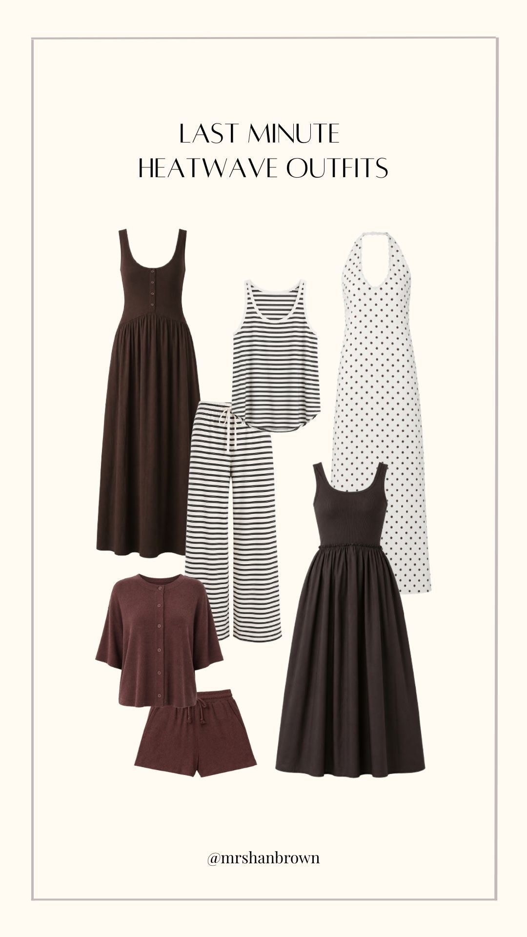 Perfect pieces to order last minute ready for the heatwave this week 🌞

Summer dress, co-ord, holiday outfits, heatwave outfits, matching set, comfy outfit, euro summer

#LTKuk #LTKsummer #LTKeurope