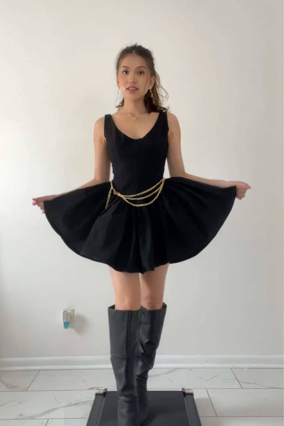 bridal mini corset dress Mini Strapless Mikado Wedding Dress with Bubble Hem – Think Bridal
