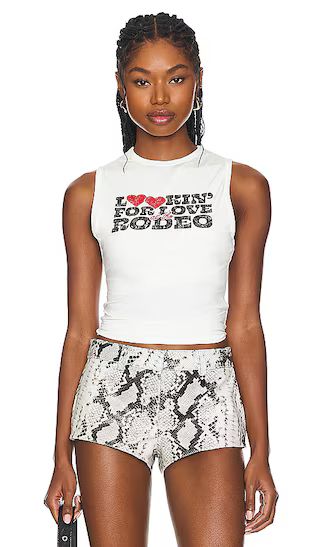 Looking For Love Tank in White | Revolve Clothing (Global)