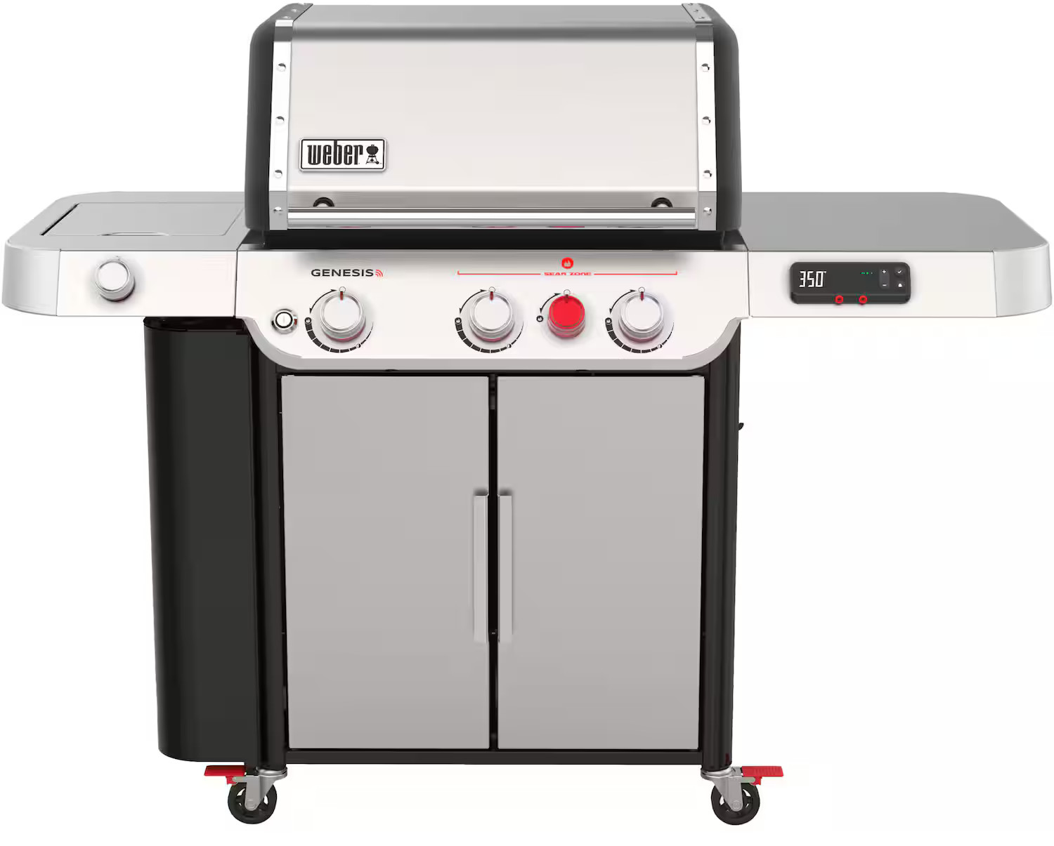 Weber Genesis Gas Grill SX-335 Propane Gas Grill Stainless Steel 35600001 - Best Buy | Best Buy U.S.