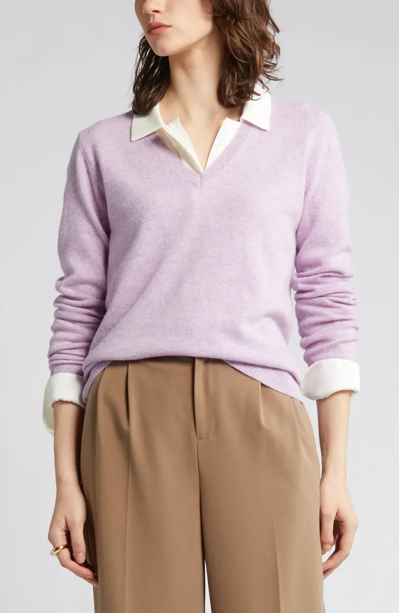 Cashmere V-Neck Sweater | Nordstrom