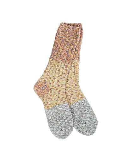 World's Softest Ragg Crew Colorblock Socks, One Size Fits Most (Felicity Multi) | Amazon (US)
