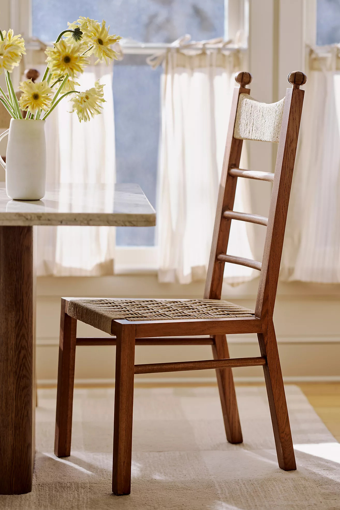 Lucia Woven Dining Chair | Anthropologie (US)
