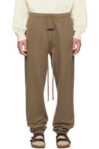 Brown Drawstring Lounge Pants | SSENSE