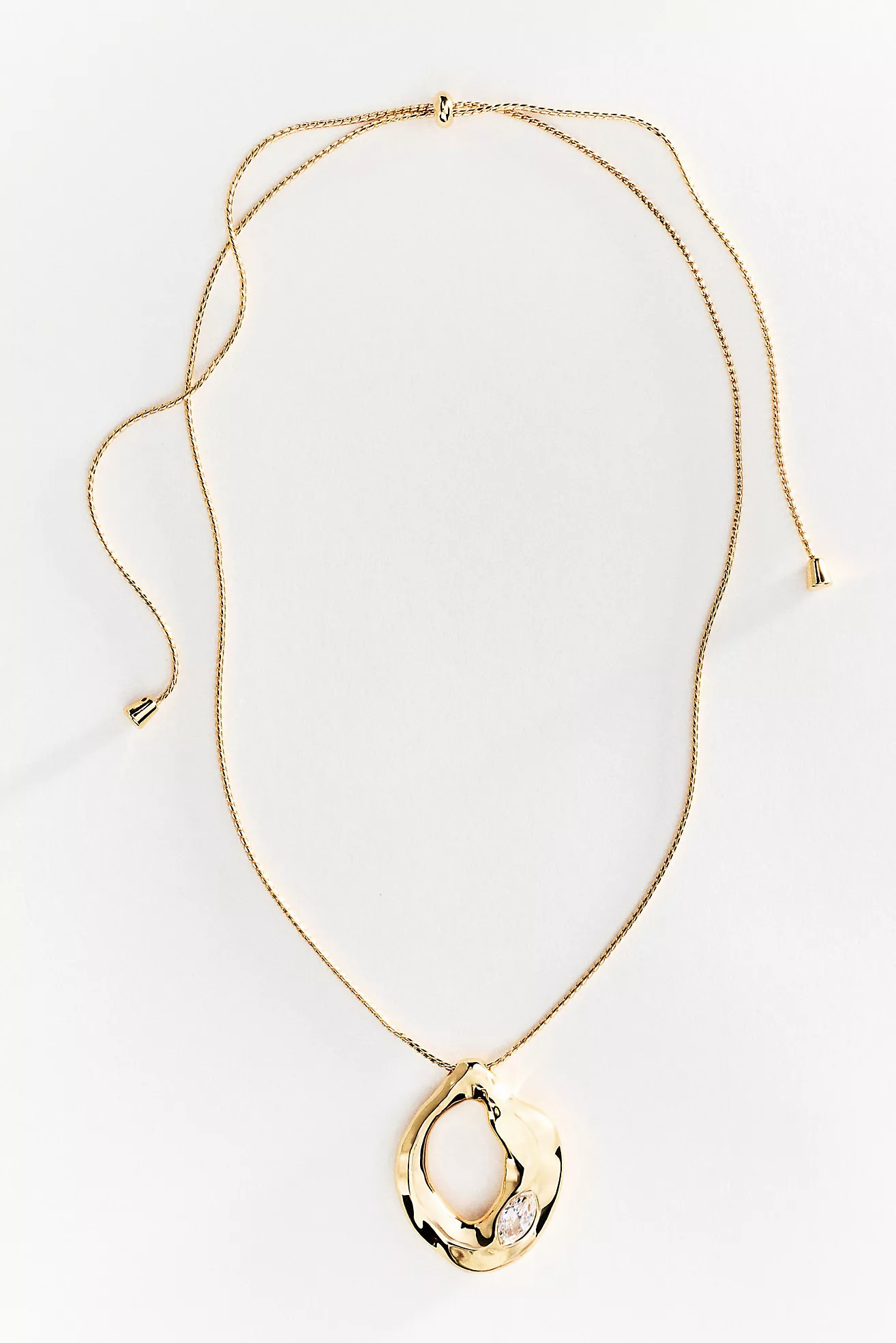 Ettika Molten Marquise Pendant Necklace | Anthropologie (US)