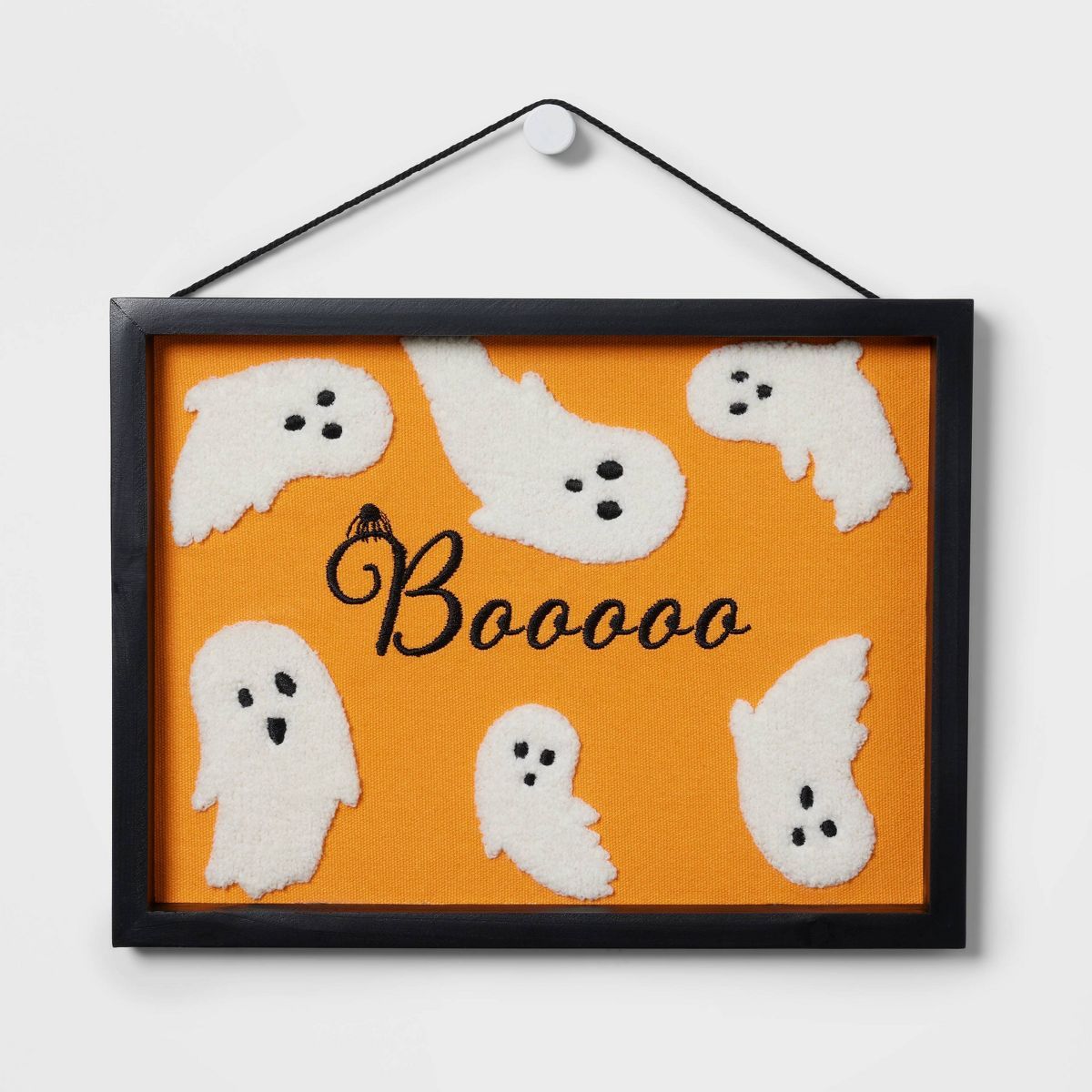 Fabric Ghost Shadowbox Halloween Wall Sign - Hyde & EEK! Boutique™ | Target