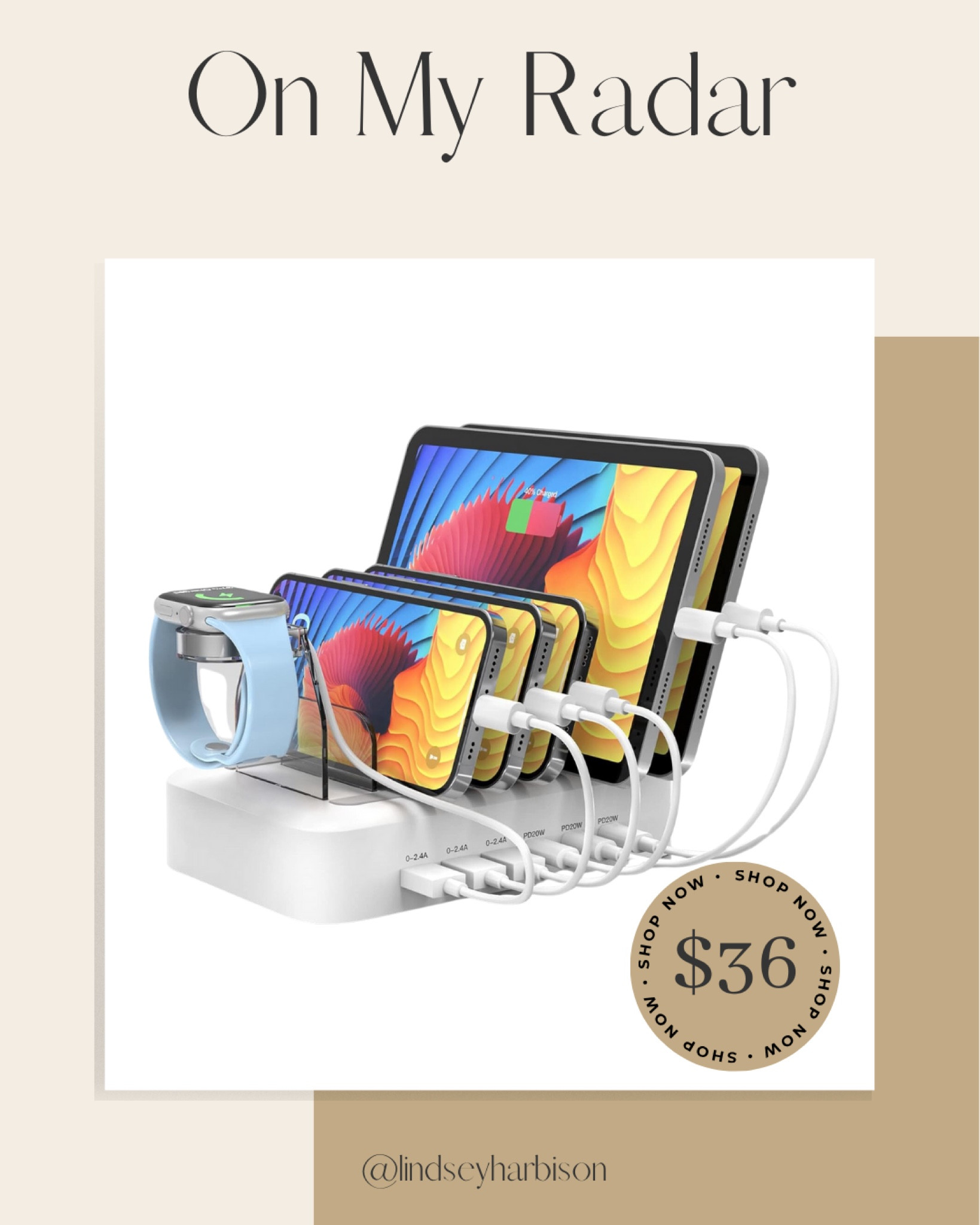 I need one of these ASAP! I feel like my devices are next charged!! 

#LTKsalealert #LTKfindsunder50 #LTKhome