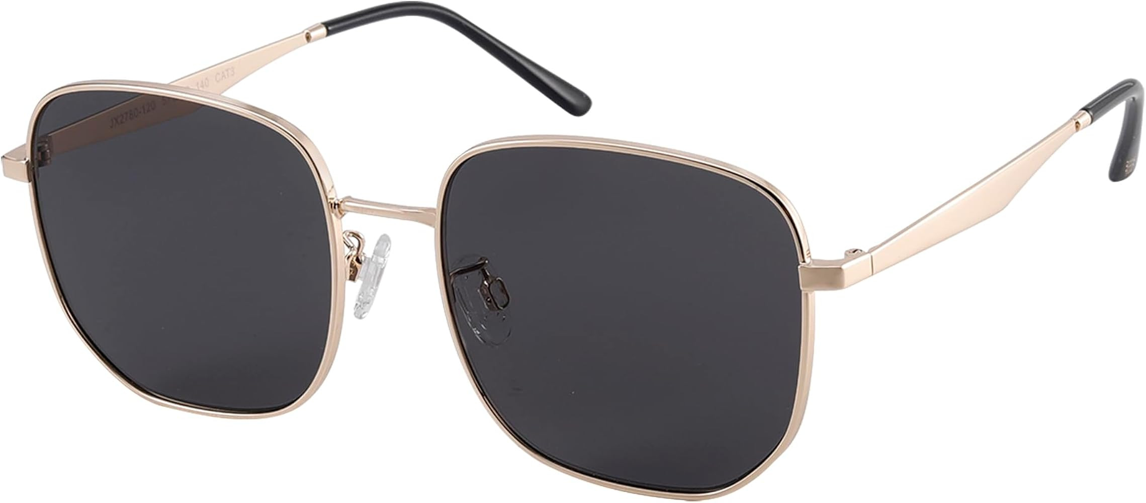 JOOX Trendy Oversized Square Sunglasses for Women Men Classic Metal Hexagon Sun Glasses Ladies UV... | Amazon (US)