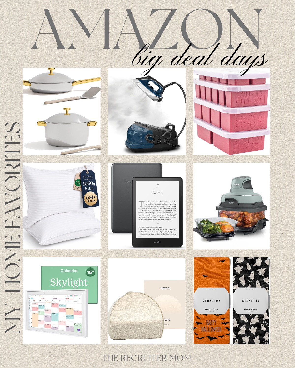 Excited about Prime Big Deal Days! Get ready to stock up on kitchen essentials, cozy up with new sleep accessories, and more. From cookware to air fryers, check out my top picks. #PrimeDayDeals #HomeEssentials 

 #LTKmomlife #LTKSeasonal #LTKHome
