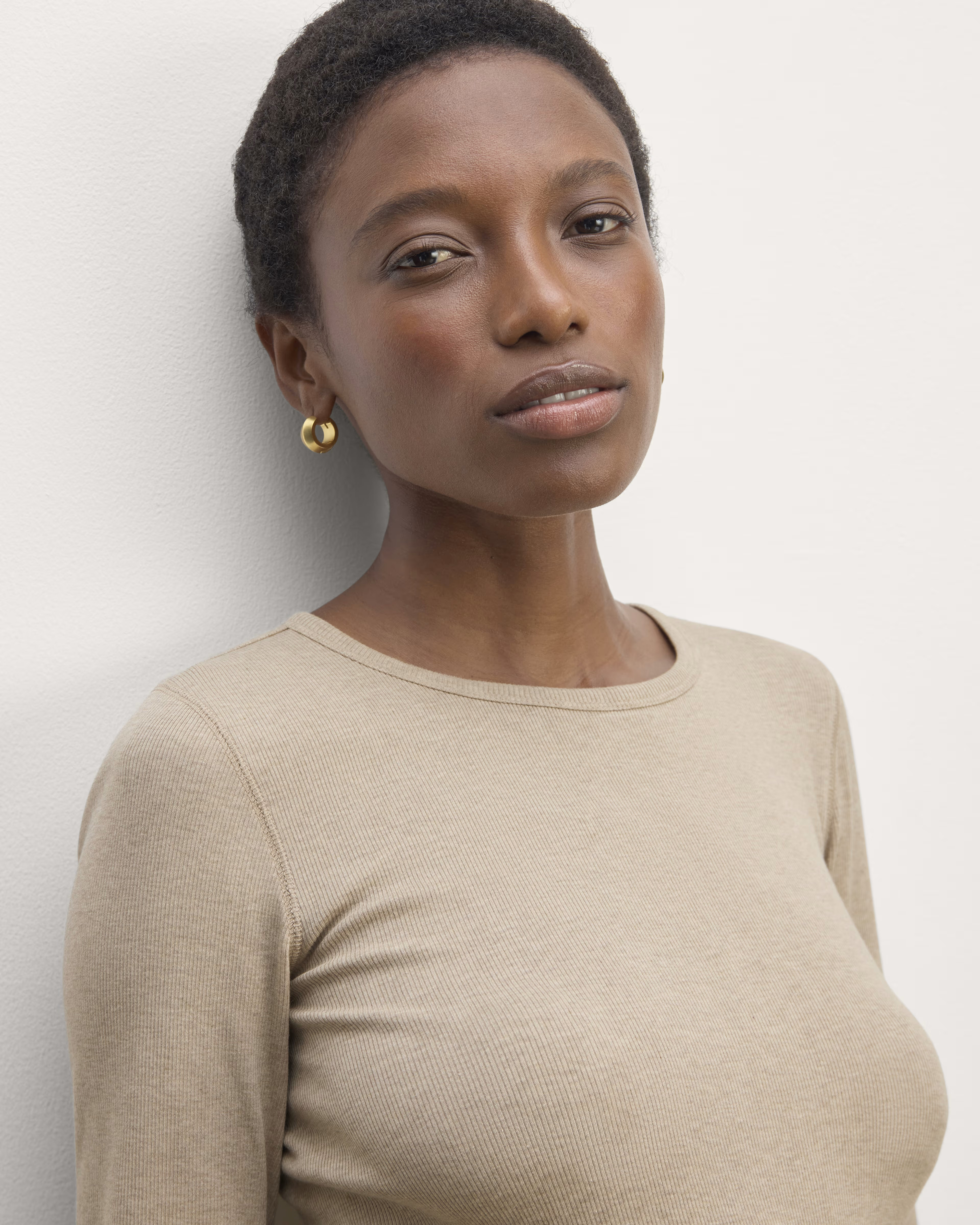 The Luxe Rib Long-Sleeve Crew | Everlane