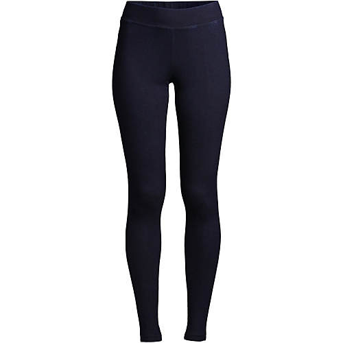 Women's Starfish Mid Rise Knit Leggings | Lands' End (US)