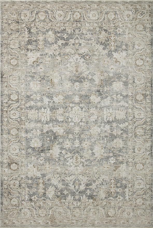 Loloi Amber Lewis Honora Collection HON-02 Slate/Beige 2'-7" x 8'-0" Runner Rug | Amazon (US)