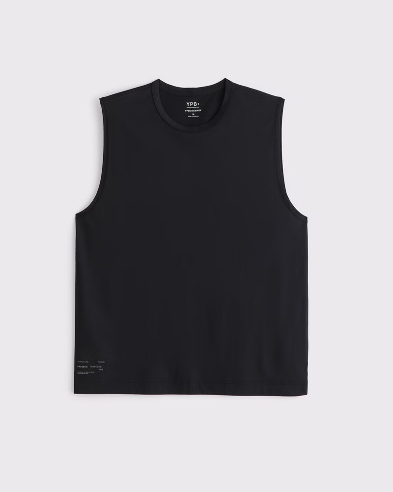 Abercrombie & Fitch Men's YPB sweatWIK Muscle Tank in Black - Size XL | Abercrombie & Fitch (US)