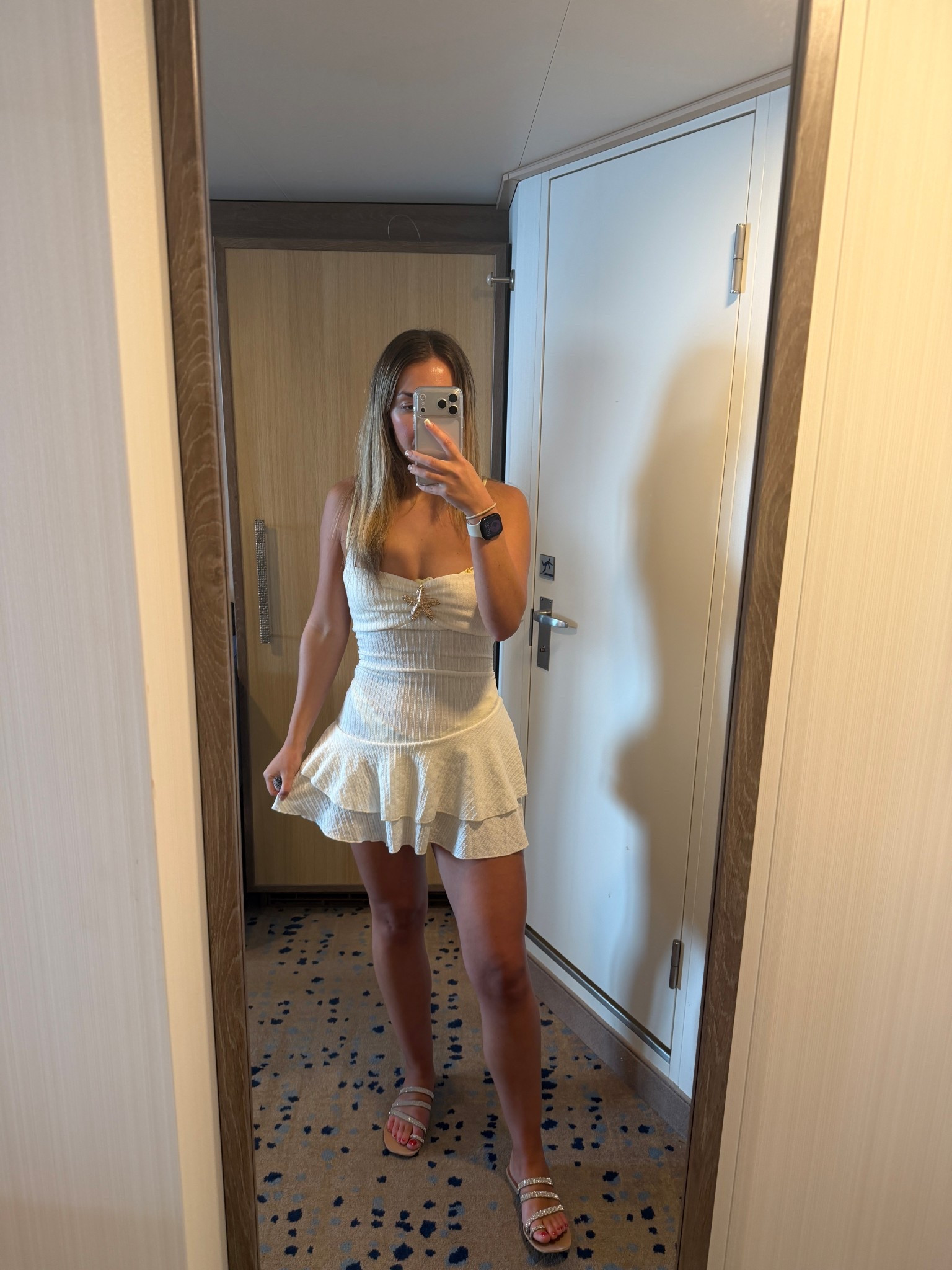 Another pool day outfit on a cruise.🛳️👙 this dress is super flattering, you could wear it as a day time outfit too! 

#LTKtravel #LTKswimwear #LTKuk