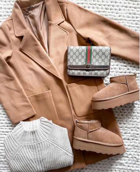 Uggs
Platform Uggs
Ugg dupe
Coat
Gucci bag

Sweater dress 
Fall shoes
Fall outfit 
Fall fashion 
Fall outfits  
#ltkseasonal
#ltkover40
#ltkfindsunder100
#ltku 

#LTKfindsunder50 #LTKfindsunder100 #LTKHoliday #LTKGiftGuide