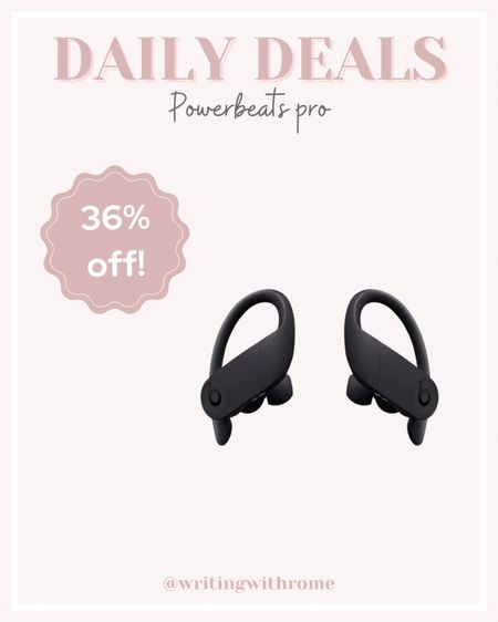 Beats Powerpro Beats wireless earbuds on sale!

Wireless earbuds, beats Bluetooth headphones, Father’s Day gift ideas, Father’s Day gift guide, amazon daily deals, amazon finds

#LTKfit #LTKmens #LTKGiftGuide