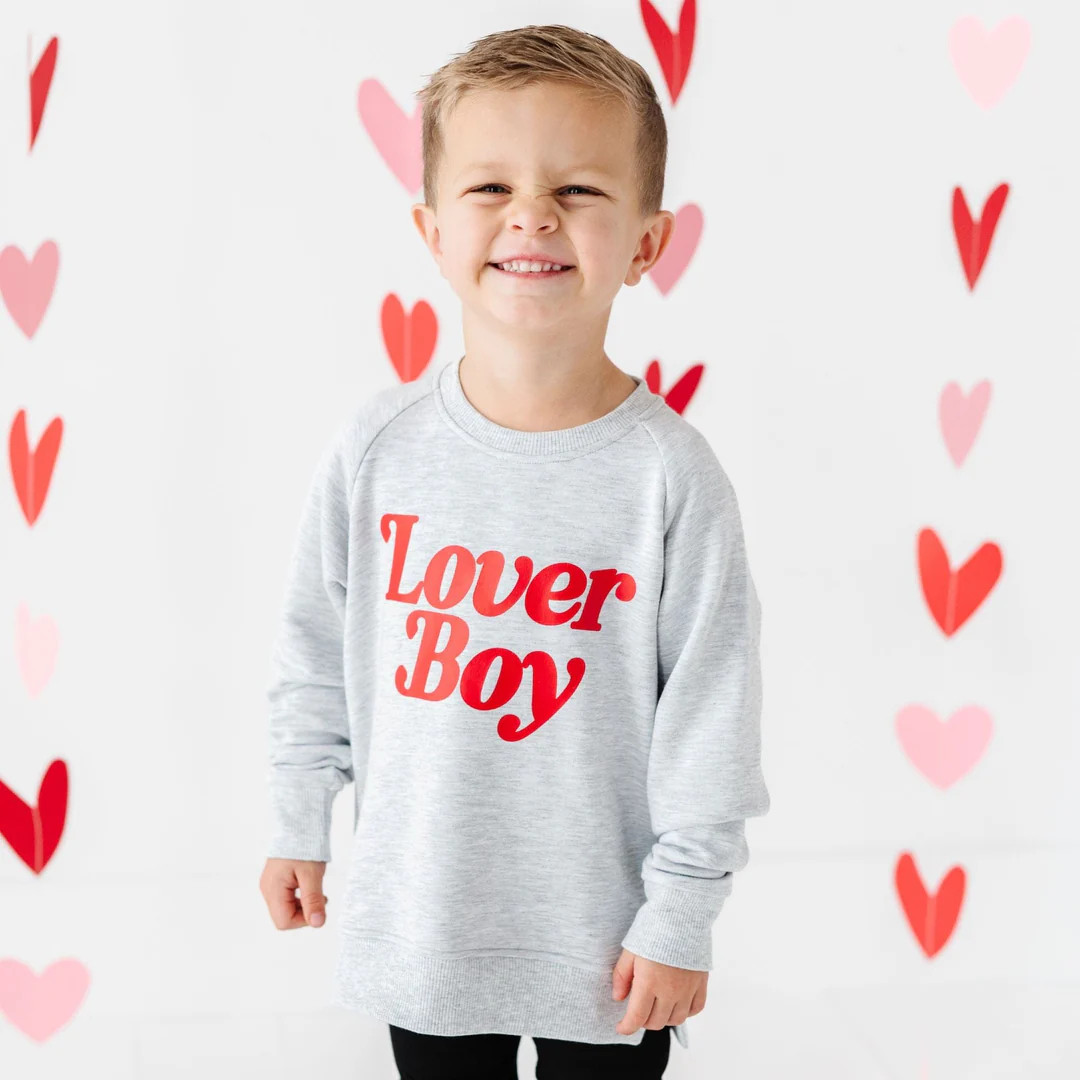 Lover Boy Crew Neck Sweatshirt | Bums & Roses