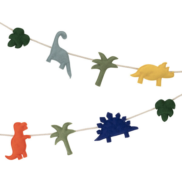 Felt Dinosaur Garland | Maisonette