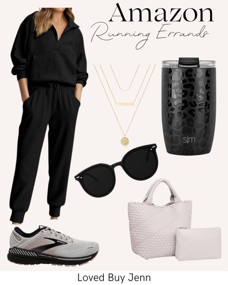 Perfect for running errands but still feeling put together and cute!

Sneakers, neutral outfit, black outfit, leopard, tumbler, coffe mug, women bag , spring Bag, casual style, 2 piece set, sunnies, sunglasses, look for less, designer inspired, dainty , necklace accessories, travel outfit, sneaker outfit, spring outfit, tote bag

#LTKfindsunder50 #LTKstyletip #LTKtravel
