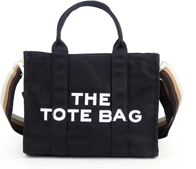 Tote Bag for Women, Canvas Tote Bag, Travel Tote Bag, Women Shoulder Bag, Crossbody Bag, Women Ha... | Amazon (US)