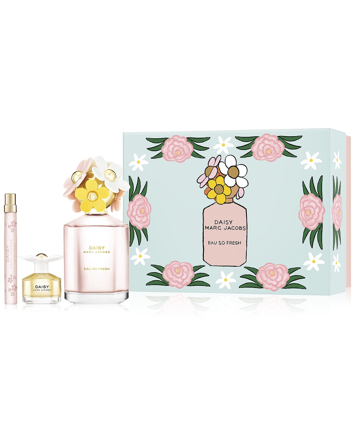 Marc Jacobs 3-Pc. Daisy Eau So Fresh Eau de Toilette Gift Set & Reviews - Perfume - Beauty - Macy... | Macys (US)