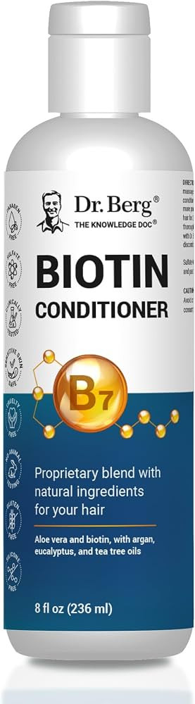 Dr. Berg Biotin Conditioner for Men & Women (Improved High-Performance Formula) - Independently T... | Amazon (US)