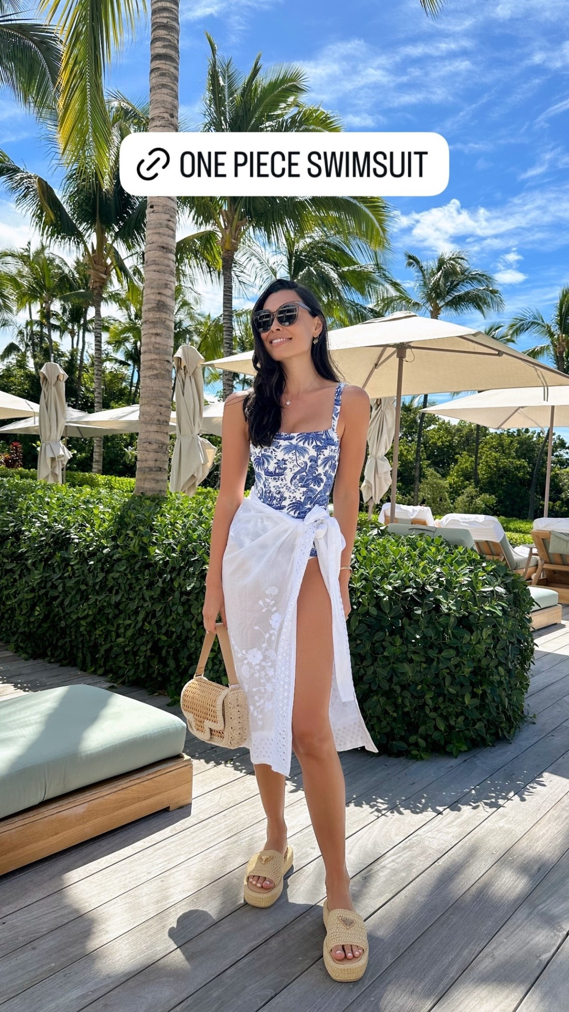 One piece swimsuit. 

#LTKTravel #LTKootd #LTKSwim