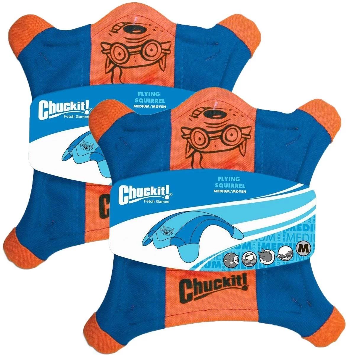 CHUCKIT! FLYING SQUIRREL, Large 2 Pack | Walmart (US)