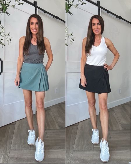 Amazed at how incredible these athletic wear pieces from Walmart are!! This must have skort with built in shorts is $14 ..wearing sz XS
This tank blew my mind…it has great support with a built in shelf bra, great with leggings!!
Sz small
#LTKfindsunder50

#LTKStyleTip #LTKFitness #LTKActive