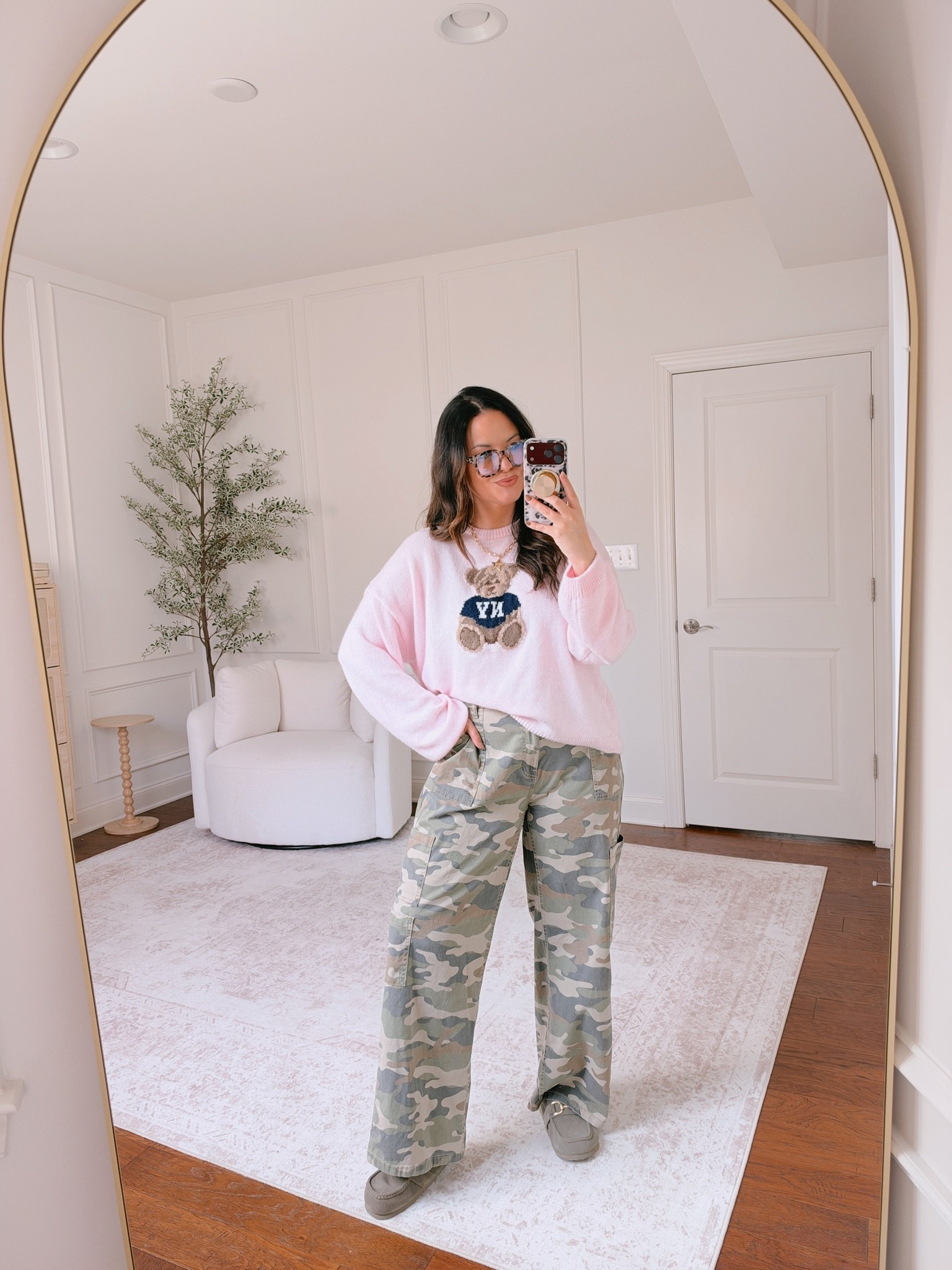 Wearing an XL in both pieces