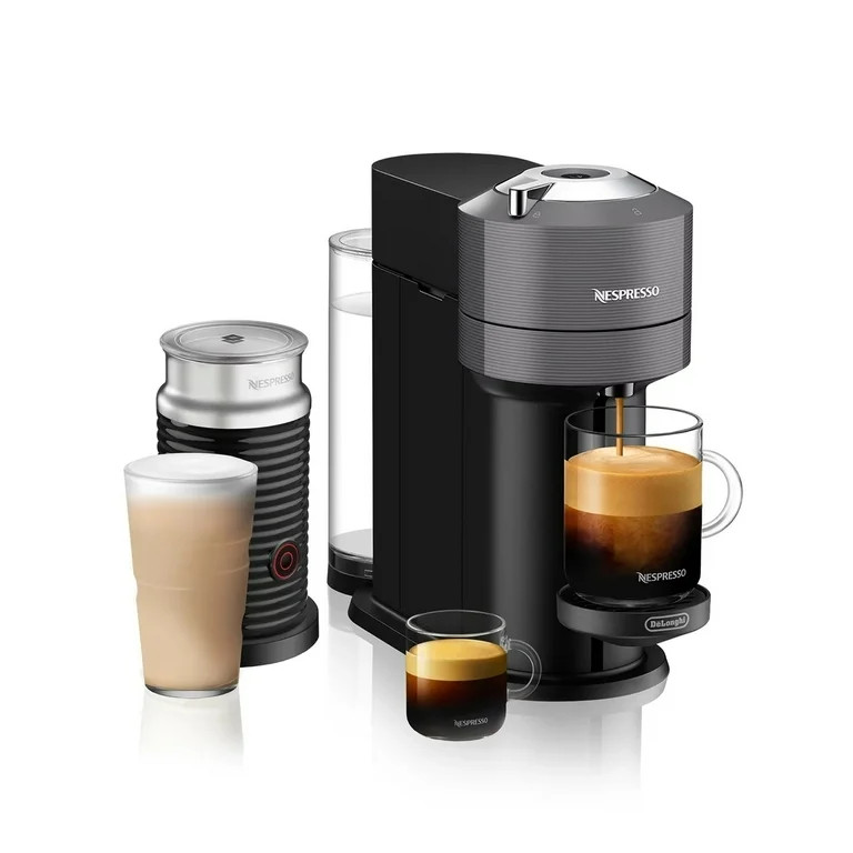Nespresso Vertuo Next Deluxe by De’Longhi, Dark Grey with Milk Frother | Walmart (US)
