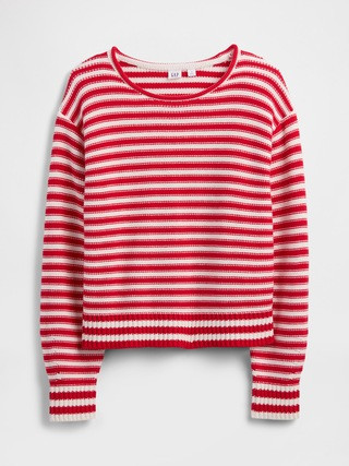 Relaxed Stripe Rollneck Sweater | Gap Factory