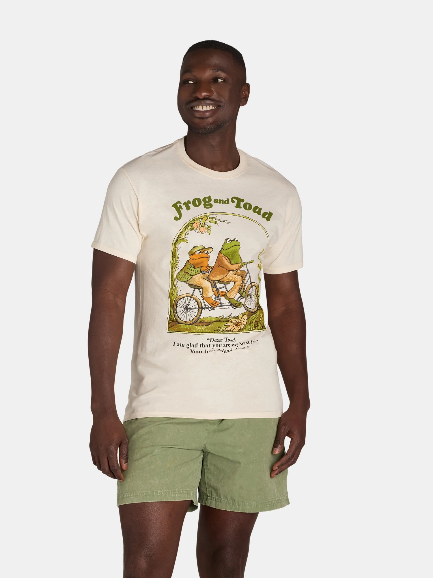 Frog and Toad Men's & Big Men's Cotton Graphic Print Tee, Sizes S-3XL | Walmart (US)