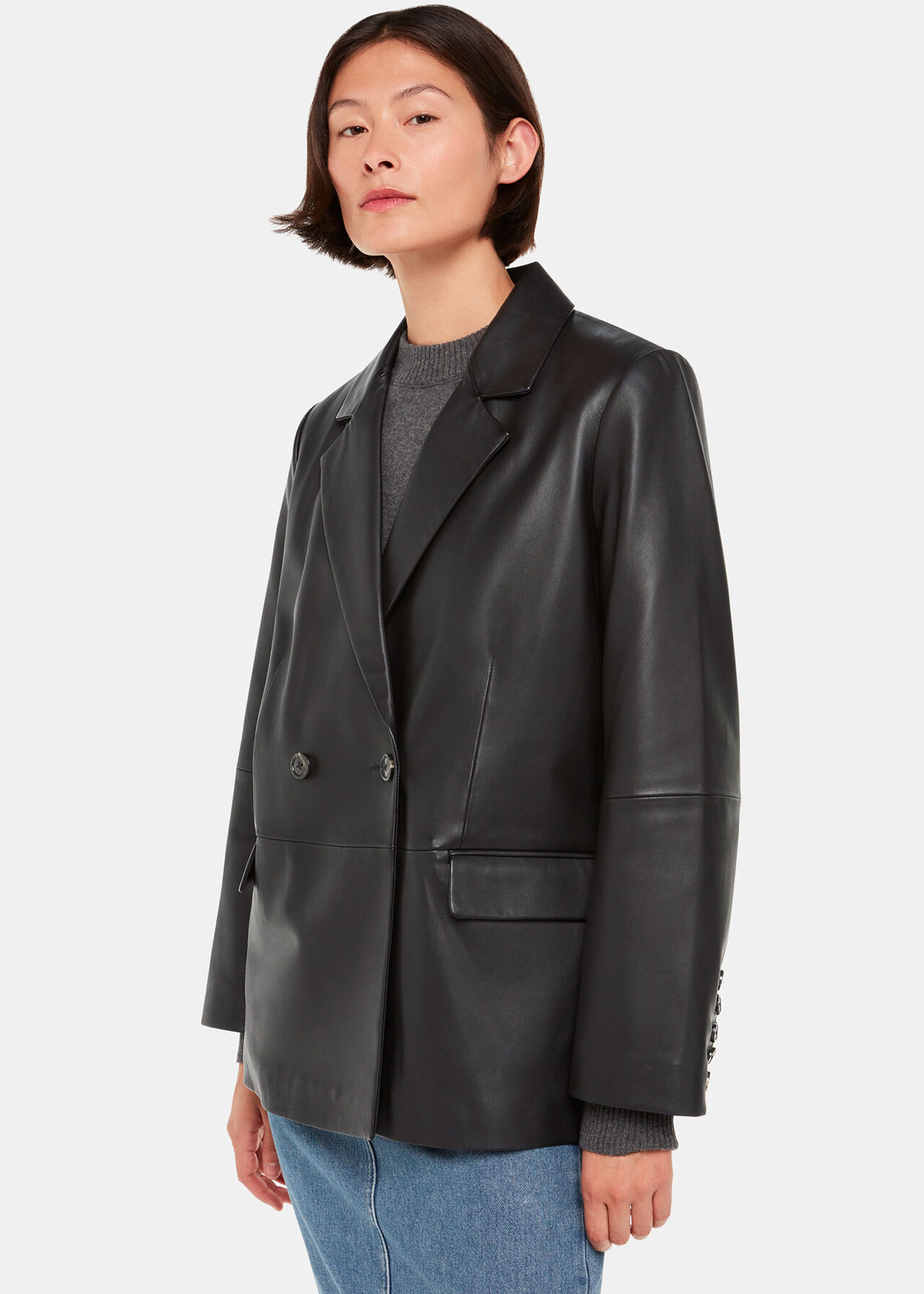 Keeley Double Breasted Blazer | Whistles