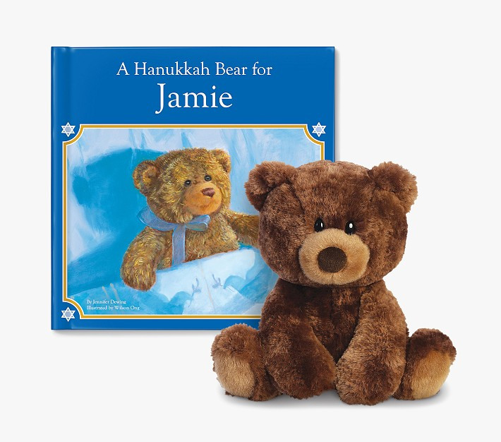 A Hanukkah Bear Personalized Book & Plush Set | Pottery Barn Kids