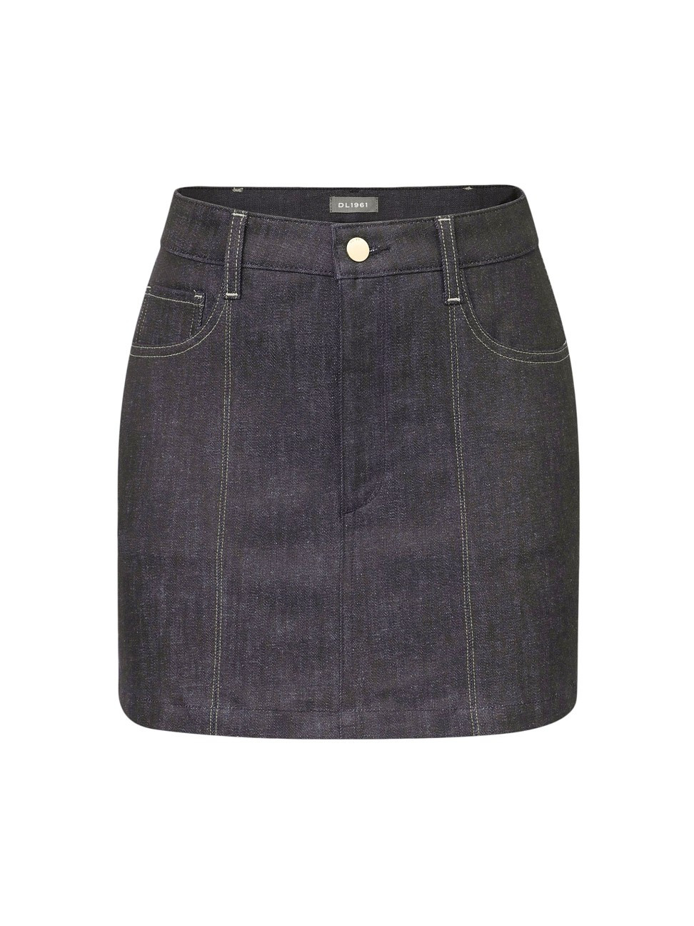 Women's Asra Mini Skirt - Indigo Coated - Size 28 | Saks Fifth Avenue