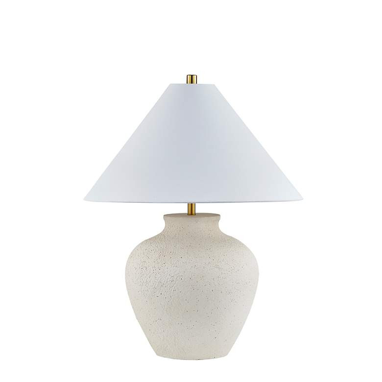 Forty West Monroe 28" Textured Urn Table Lamp | Lamps Plus