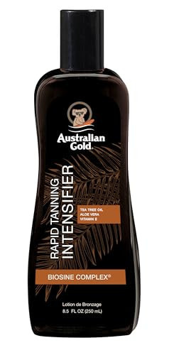 Australian Gold Rapid Tanning Intensifier Lotion, 8.5 Fl Oz | With Tea Tree Oil and Aloe Vera | Vitamin E | Amazon (US)