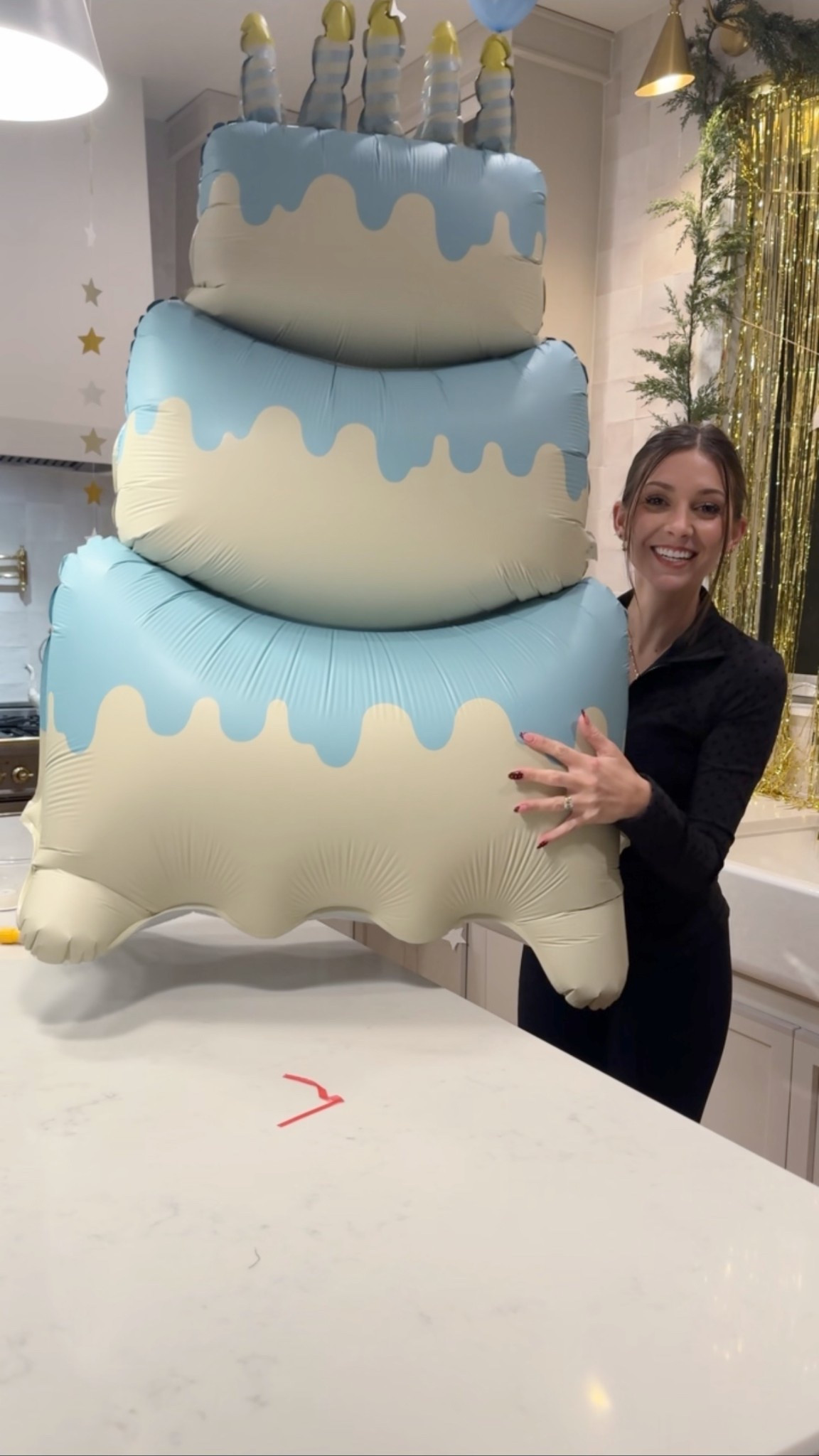 The biggest Birthday cake balloon ever! 

Party decor
Birthday
Birthday decorations 

#LTKmomlife #LTKKids