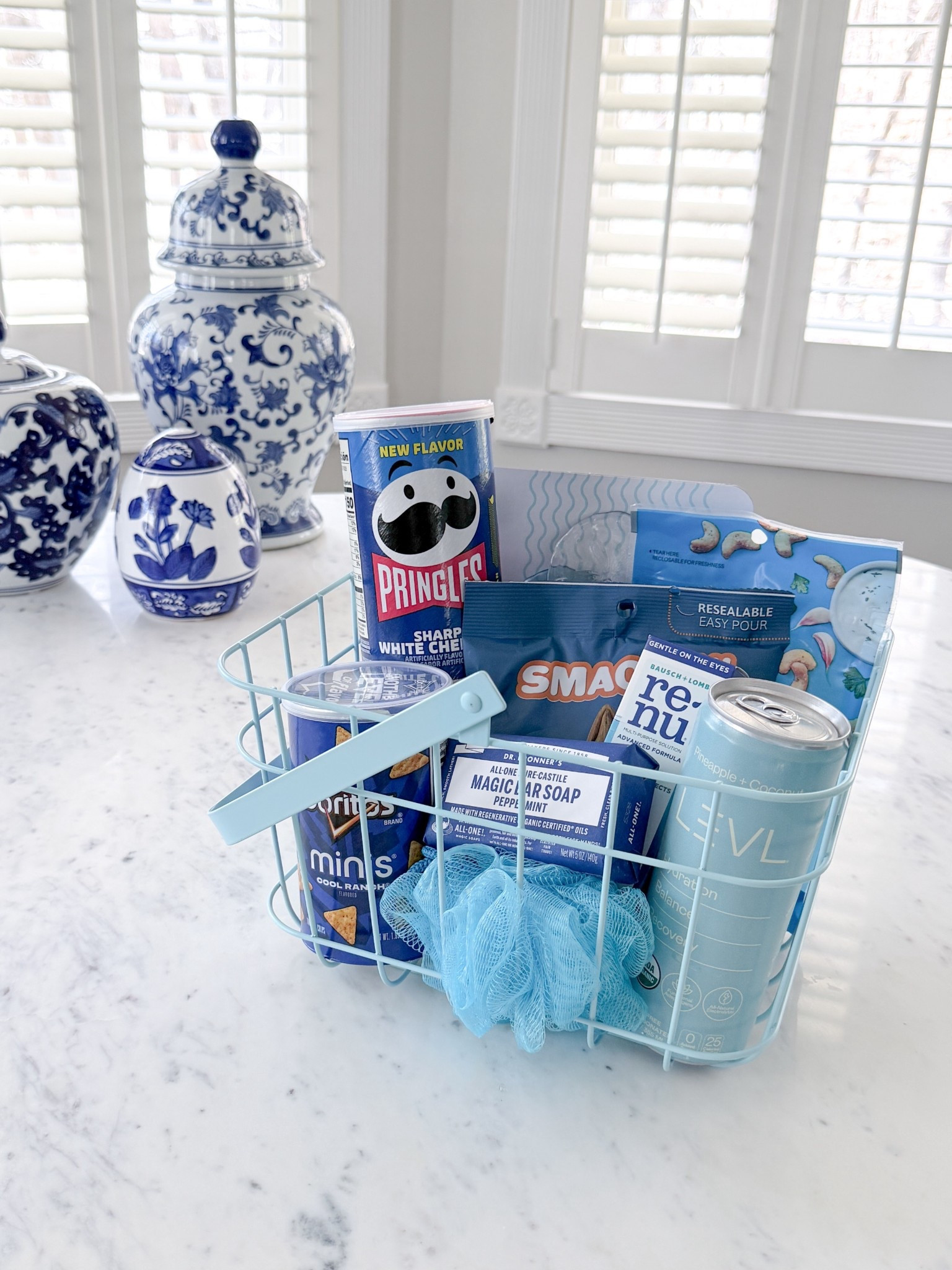 Looking for a great last minute Easter Basket Idea for him? I did a one stop shop consumable Easter basket that features an all blue color palate with savory snacks & a few personal care items that I knew he would love & the best part is all of the goodies came in at only $25 total. This is also a great option for someone looking for a candy free Easter basket.

#LTKSaleAlert #LTKSeasonal #LTKMens